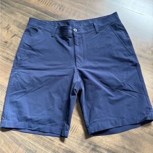 Under Armour Men's Dark Blue Flat Front Shorts